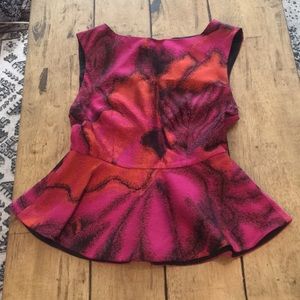 Alice + Olivia Peplum Top